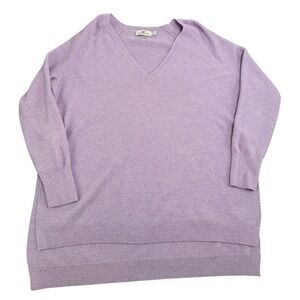 Vineyard‎ Vines Lavender V Neck Sweater With Cashmere Women's XS S